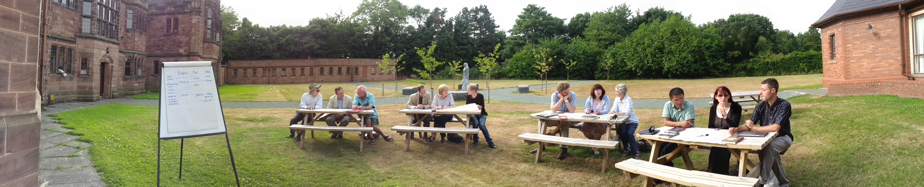 Some participants at the SARB Workshop at Gladstone's Library